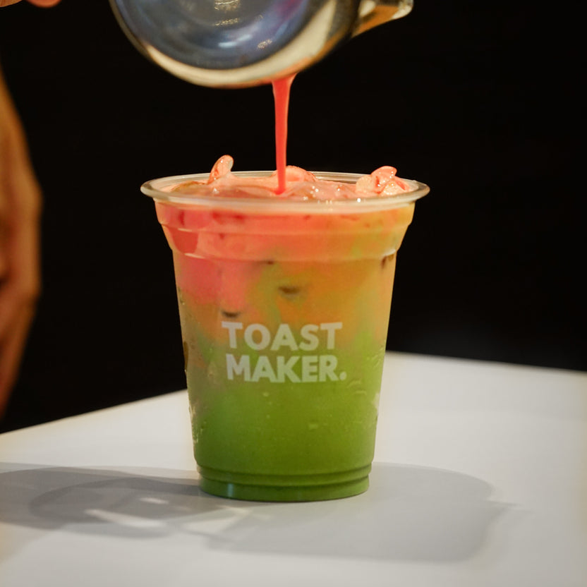 Strawberry Matcha Latte – Toast Maker